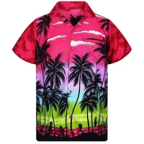 Palm Tree Hawaiian Shirt For Men