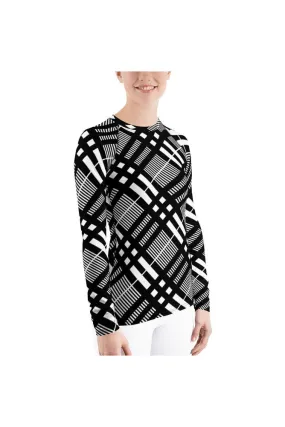 Plaid Planet Women's Rash Guard