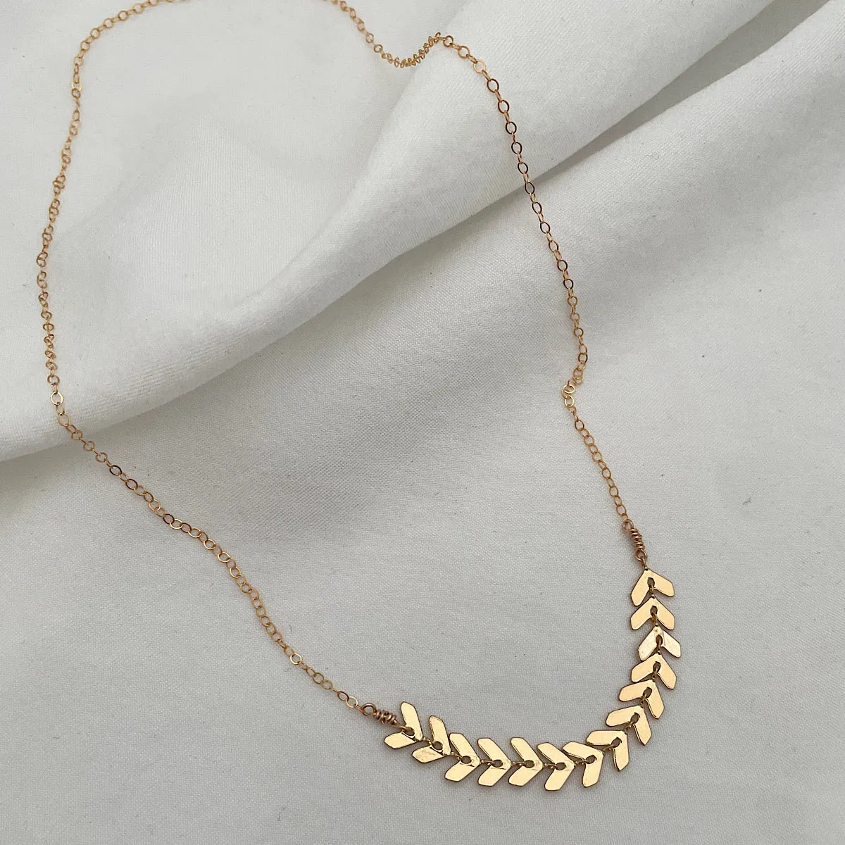 Laurel Drape Necklace