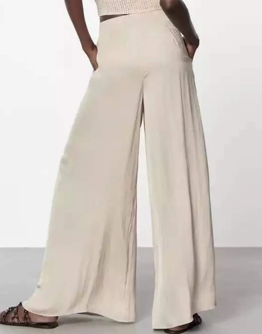 Wide Leg Casual Pants