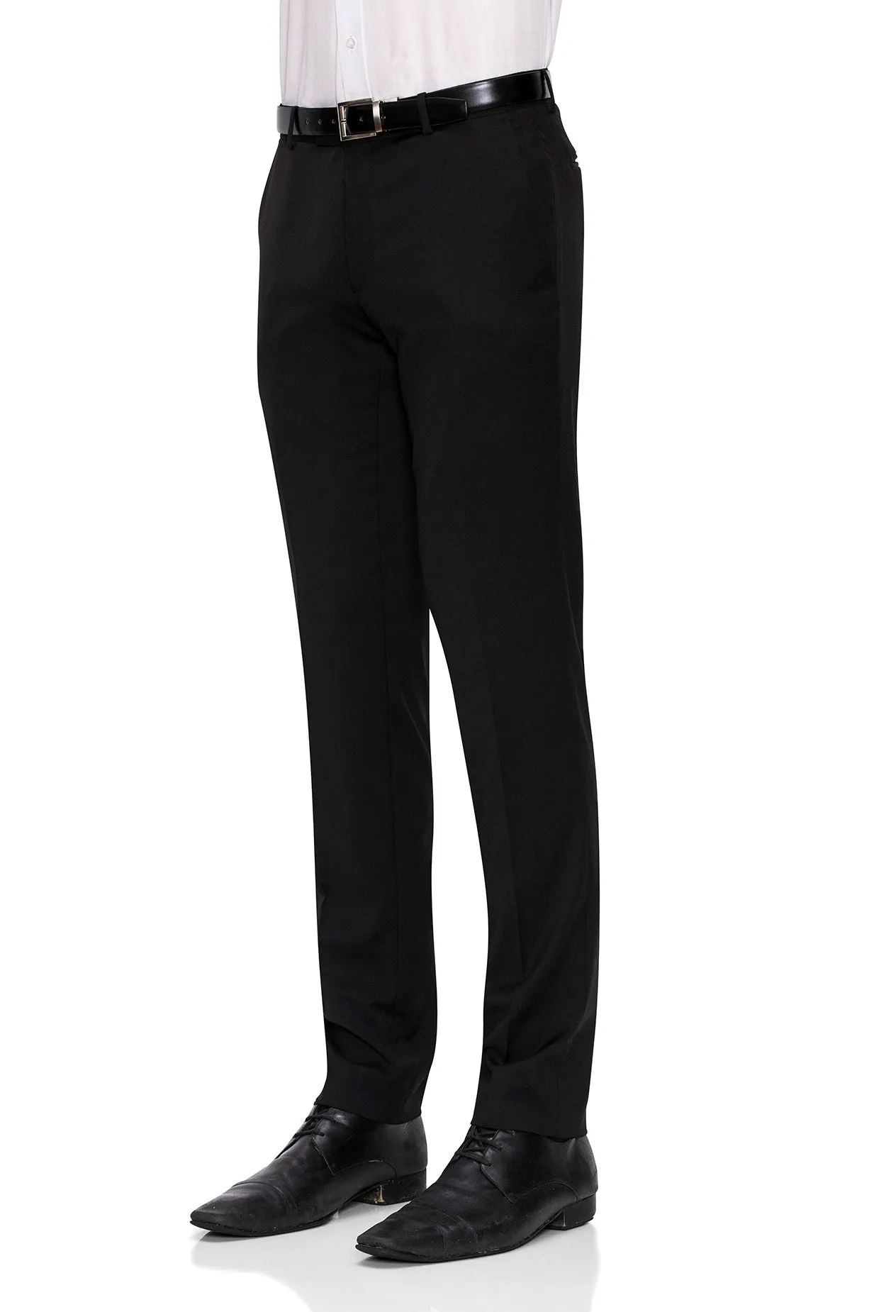 JB PLAIN BLK TROUSER   RAZOR FJV032 BLK