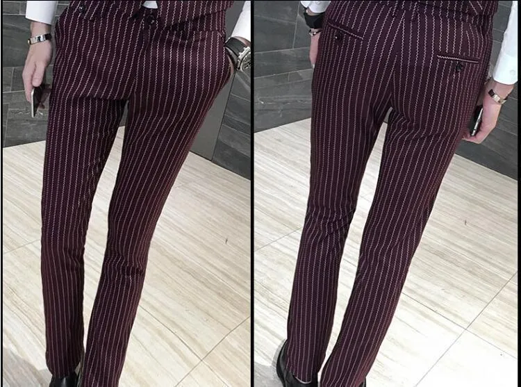 Richardson Three Piece Striped Suit