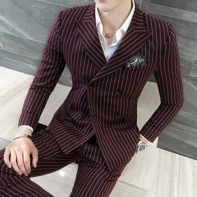 Richardson Three Piece Striped Suit