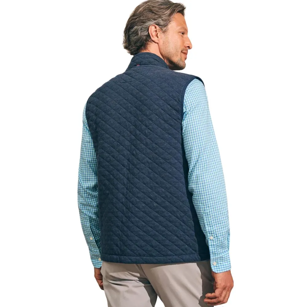 Faherty Men's Epic Quilted Fleece Vest