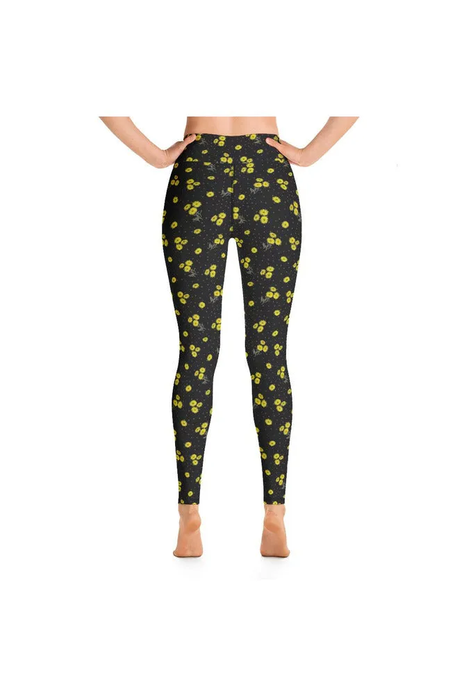 Daisies Yoga Leggings