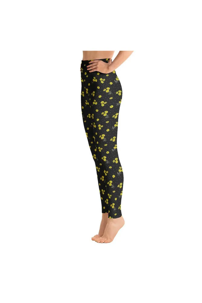 Daisies Yoga Leggings