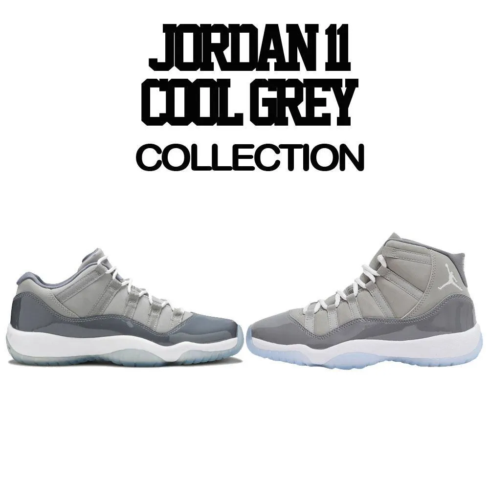 Retro 11 Cool Grey Shirt - Living Life Tee