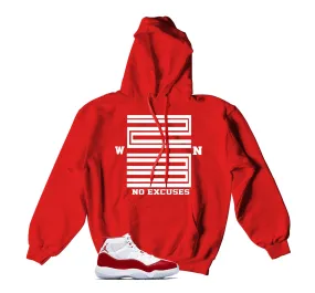 Retro 11 Varsity Red Hoody- Win 23 - Red