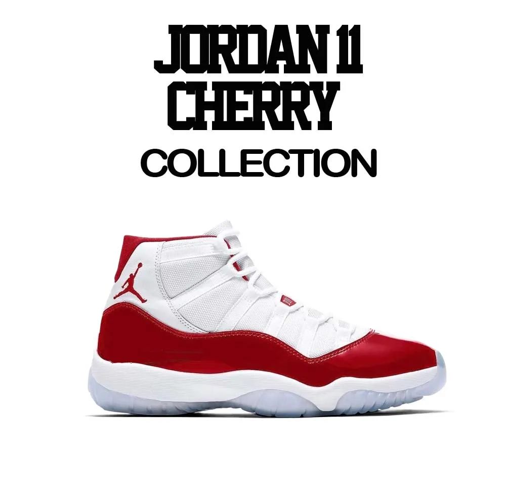 Retro 11 Varsity Red Shirt - Icy Bear