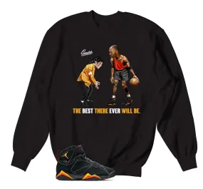 Retro 7 Citrus Sweater - The Best - Black