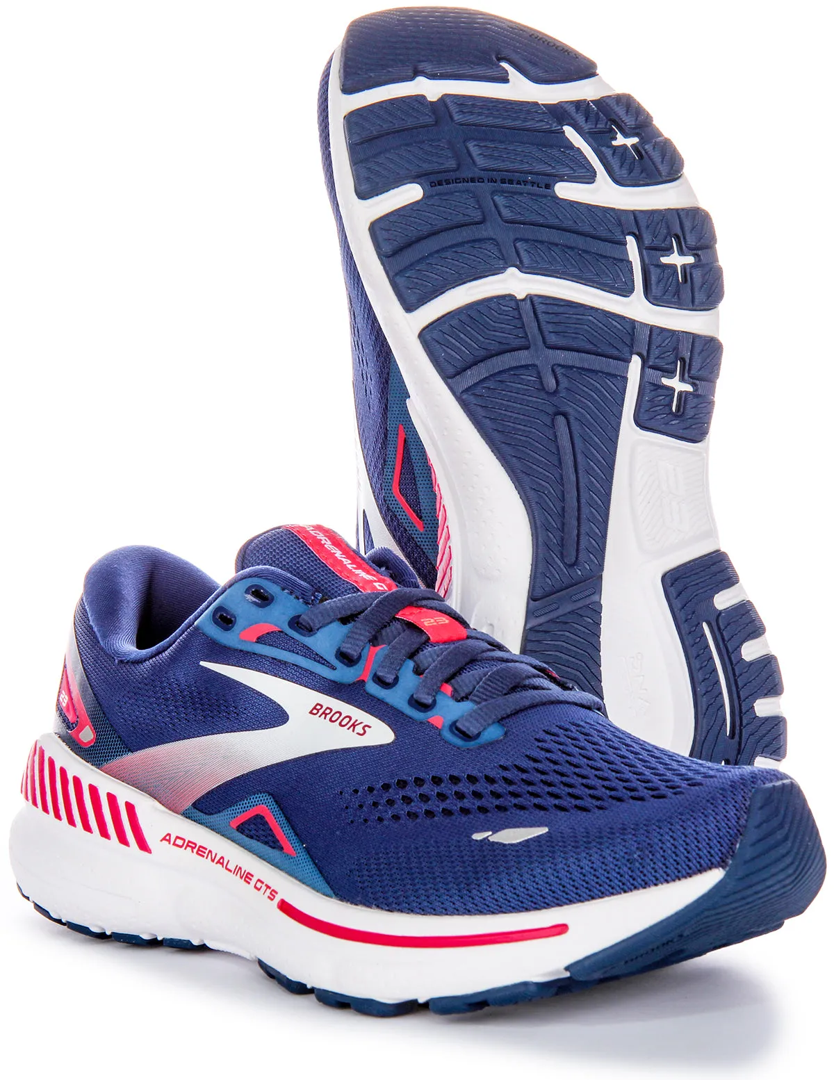 Brooks Adrenaline GTS In Blue For Women | Medium Fit