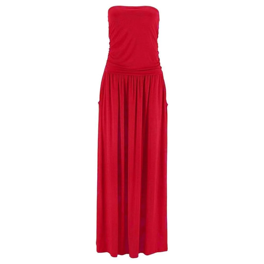 Michaela Bandeau Maxi Dress