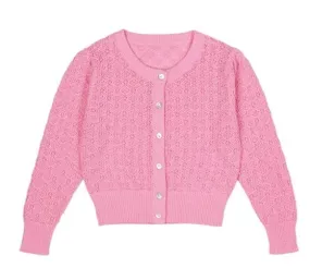 Rock Your Kid - DARCY PINK CARDIGAN