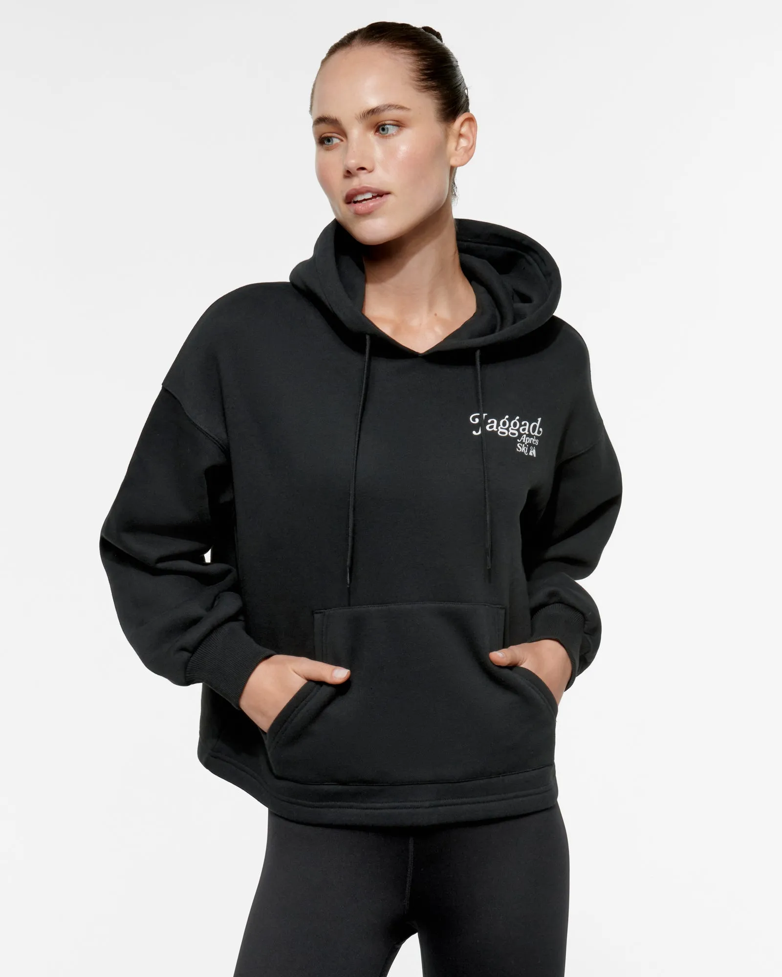 MOUNT RIDGE BOXY HOODIE BLACK