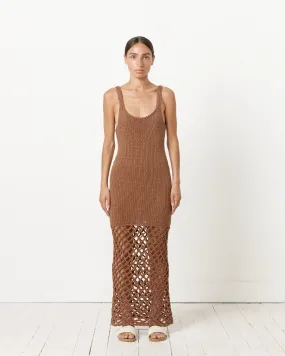 Sade Dress in Brown