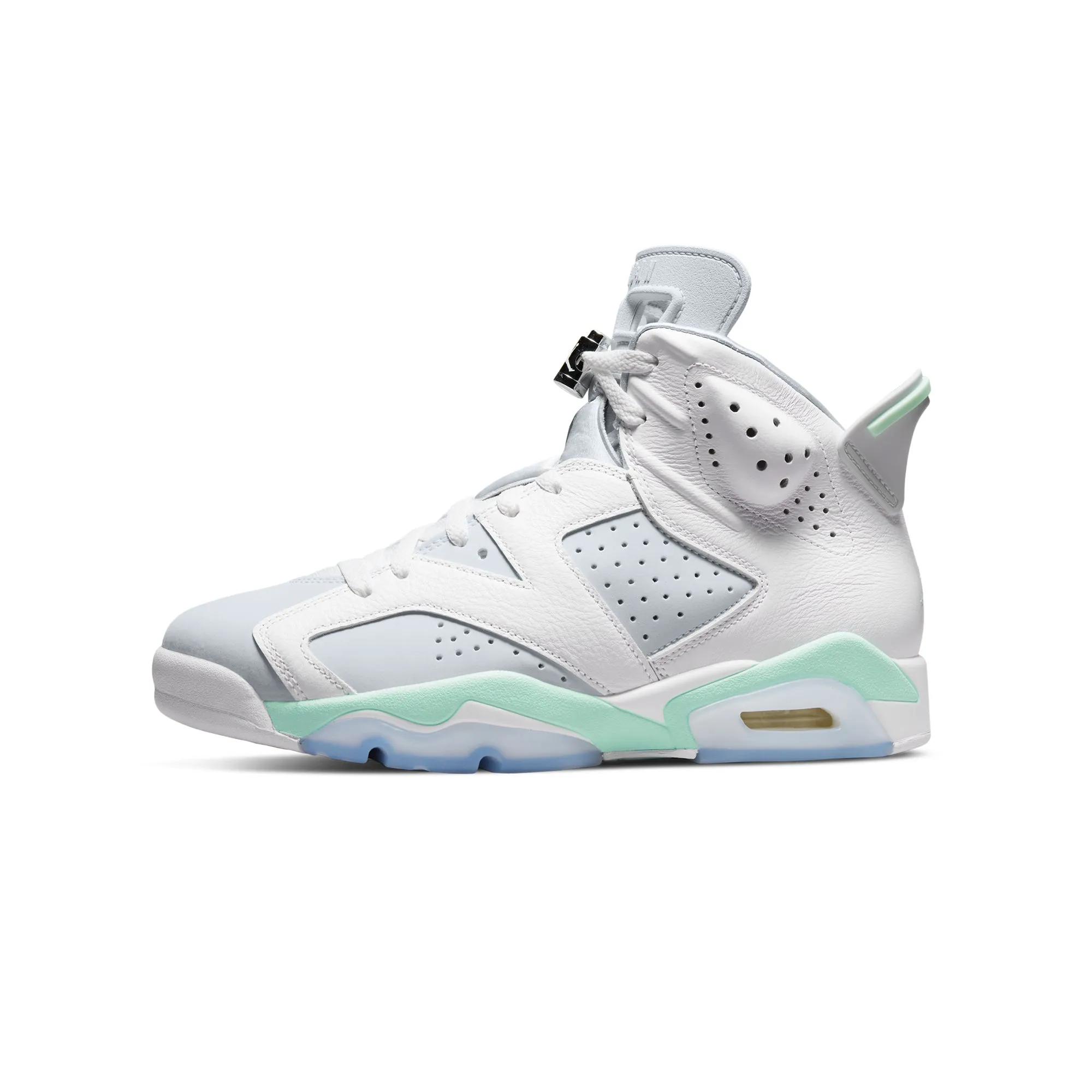 Air Jordan Womens 6 Retro Mint Foam Shoes