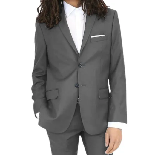 Tallia Boys Husky Charcoal Grey Suit Separates