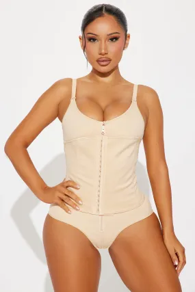 Sculpt Me Compression Shapewear Waist Cincher - Nude