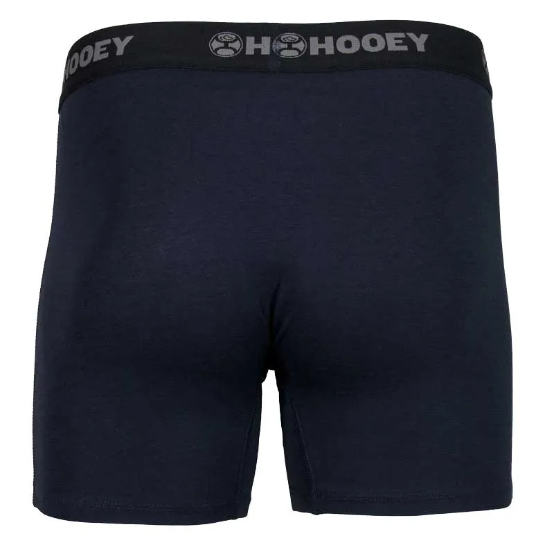 Hooey Men's Boxer Briefs Black & Grey 2 Pack