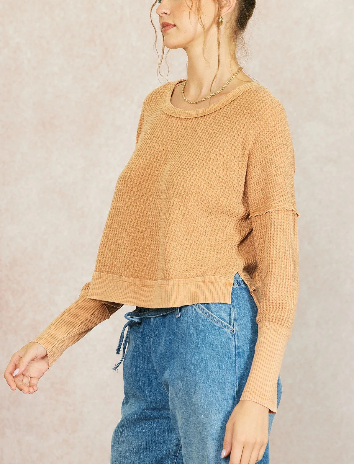 Sadie Waffle Knit Thermal