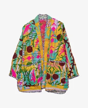 Sissel Edelbo Hedvig Kantha Suzani Embroidered Jacket - Handmade