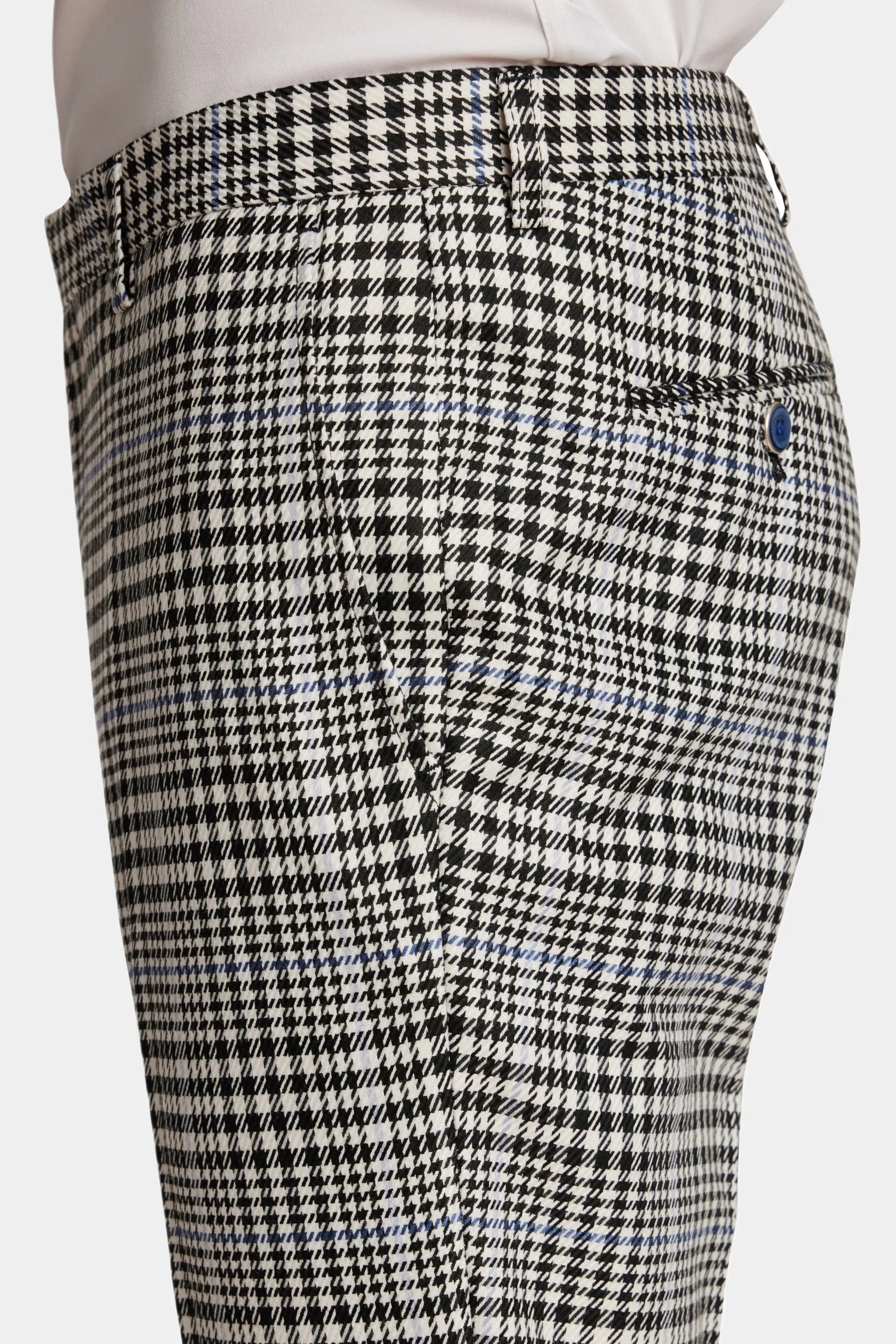 Hound Check Slim Downing Pants