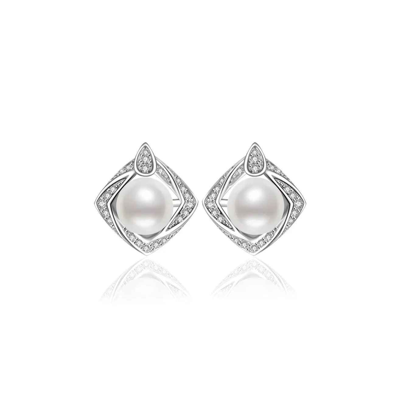 Elegant Freshwater Pearl Earrings WE00087