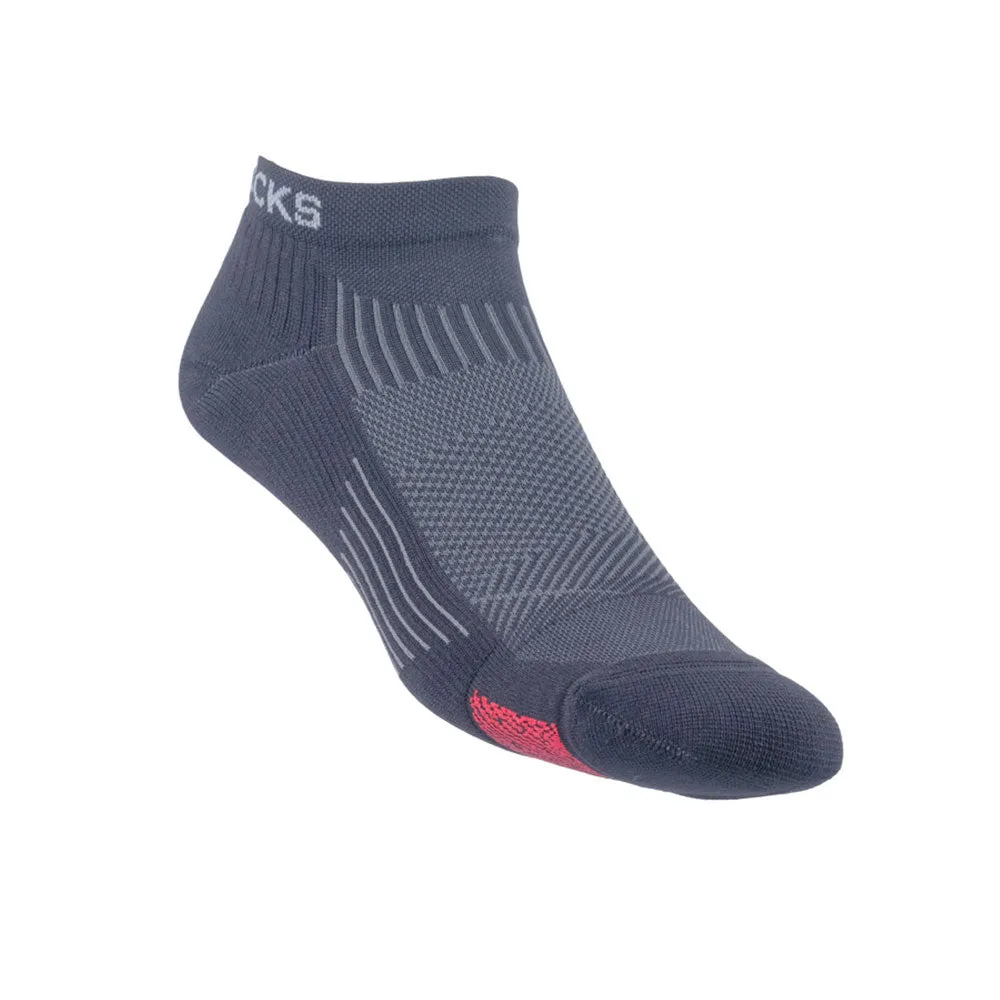 Biowin Neurosocks - Athletic No Show -  Stingtray Grey