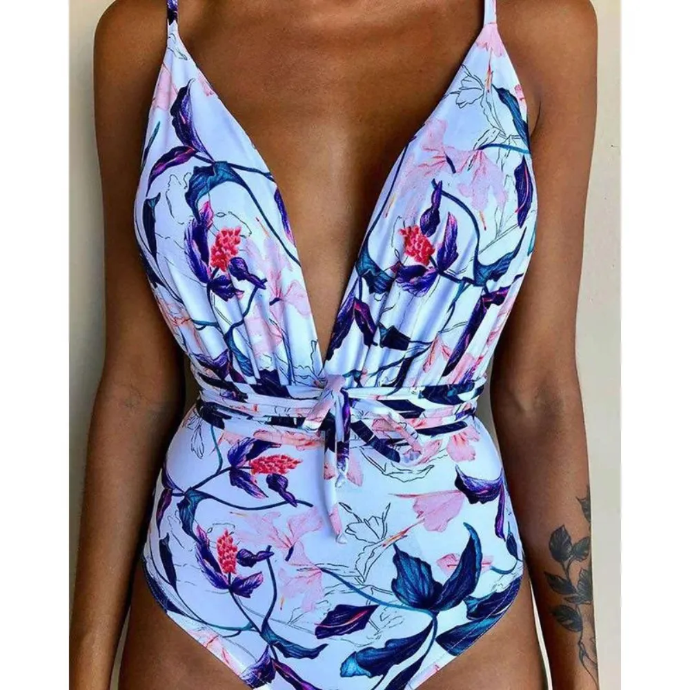 Ladies One Piece Swimsuit Bathing Suit