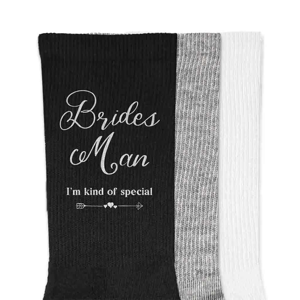 Funny Wedding Party Socks for the Bridesman