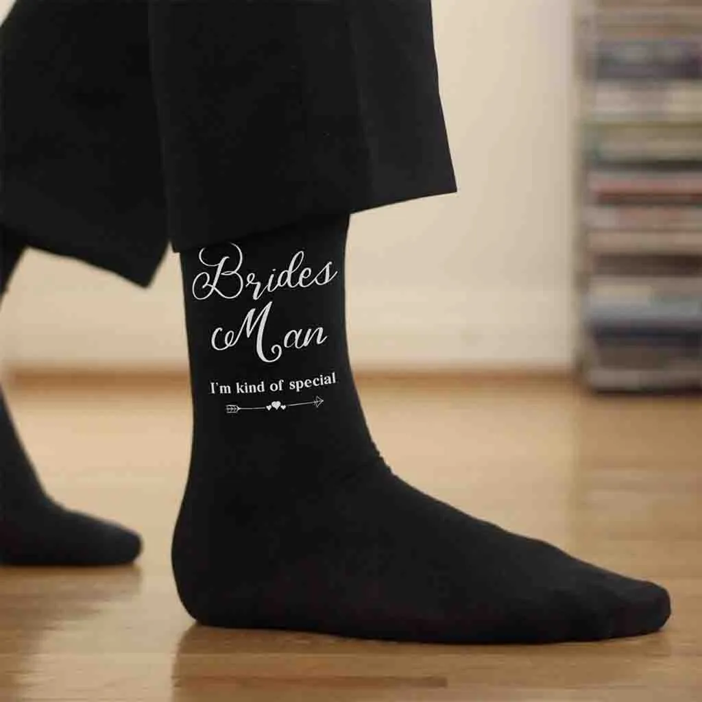 Funny Wedding Party Socks for the Bridesman