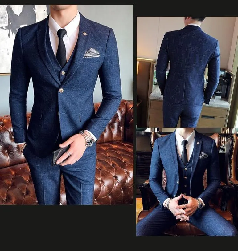 The Banker Three Piece Suit