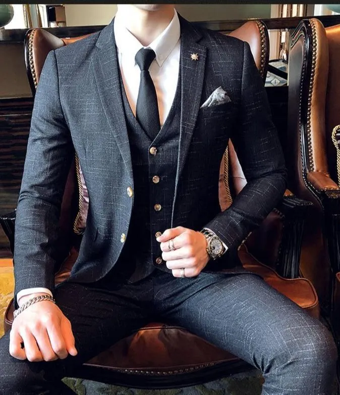 The Banker Three Piece Suit