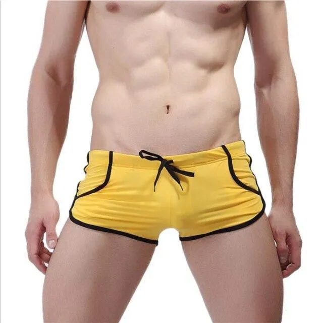 Low Waist Swim Short Trunks For Men