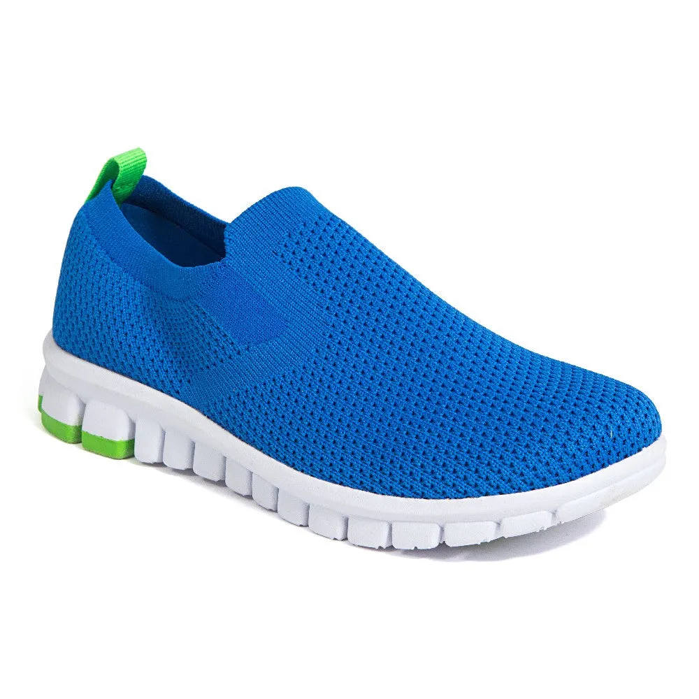 Kids' Eddy Jr. in Blue/Lime