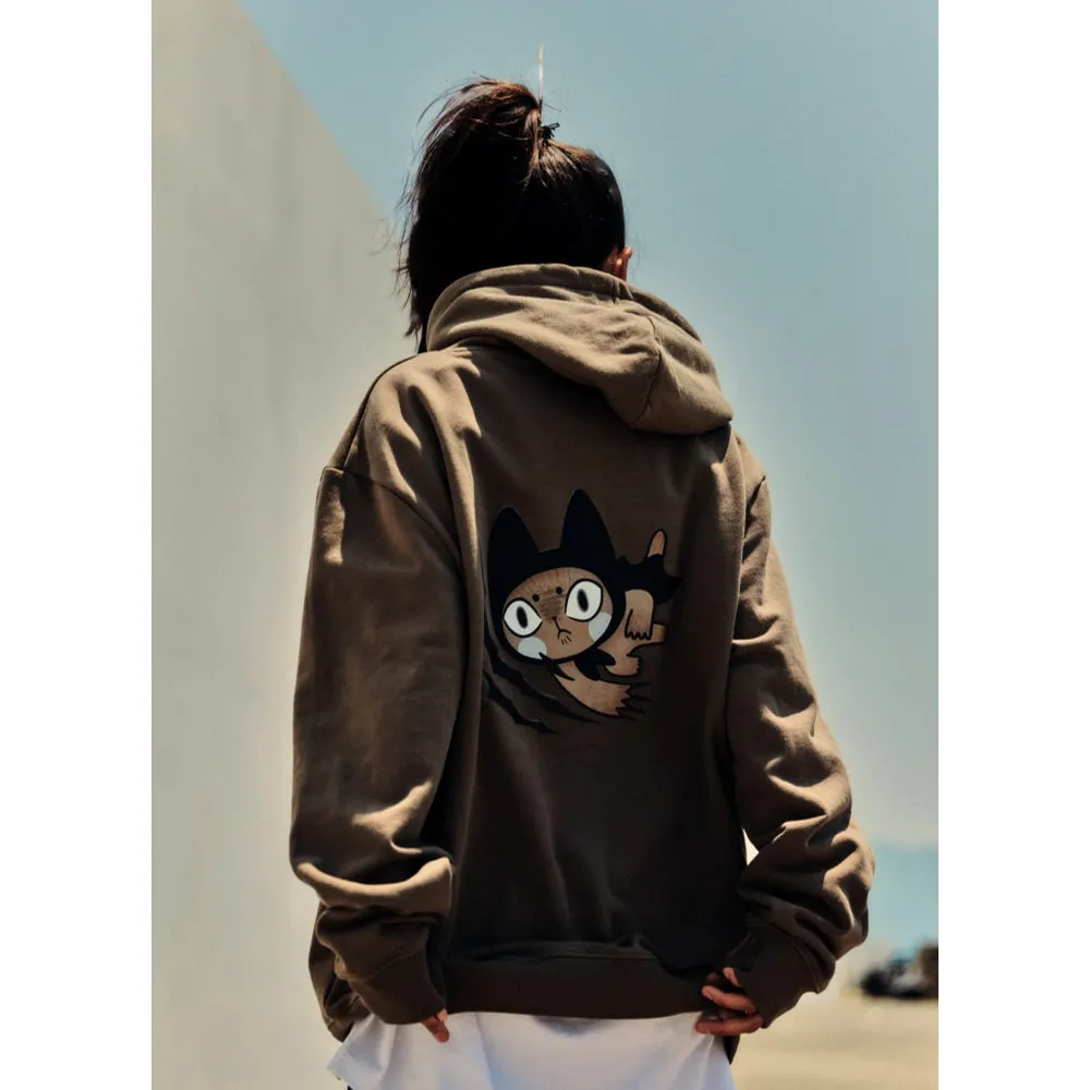 BADMEAW OGIS x BAD MEAW HOODIES-BLACK