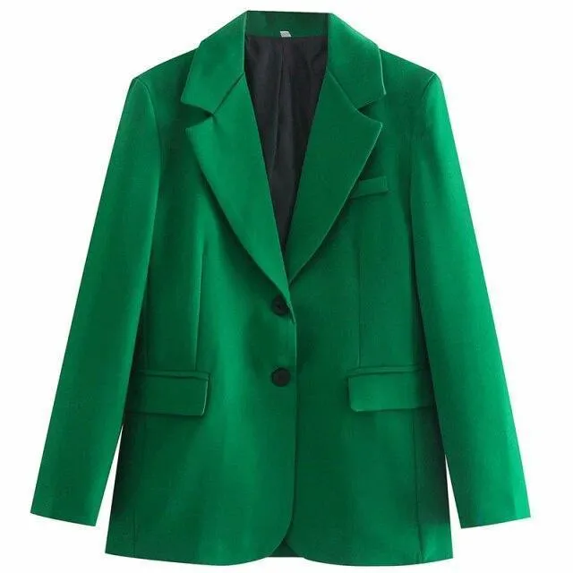 Green Women Pantsuit