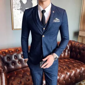 The Banker Three Piece Suit