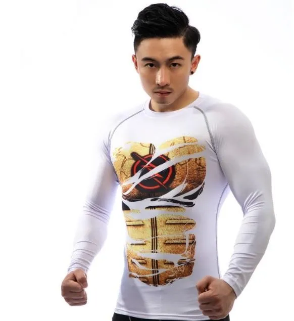 The Flash Reverse "Hero Revealed" Long Sleeve Compression Rash Guard