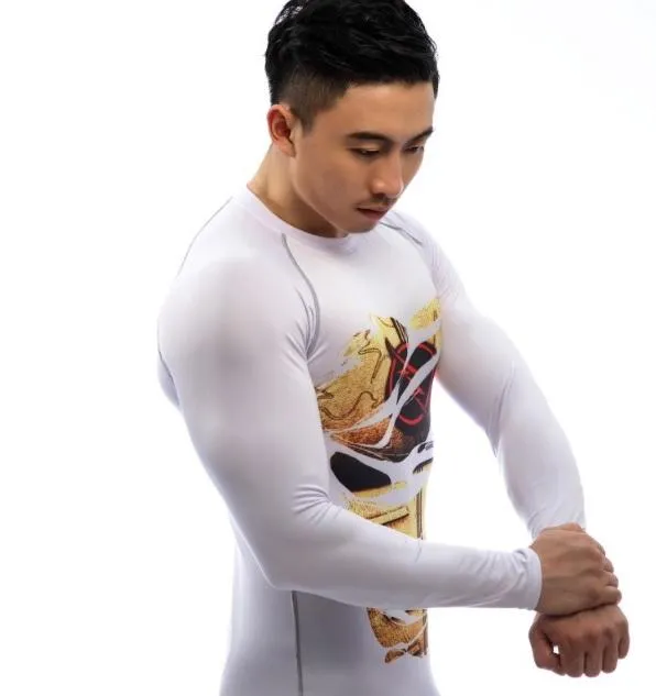 The Flash Reverse "Hero Revealed" Long Sleeve Compression Rash Guard