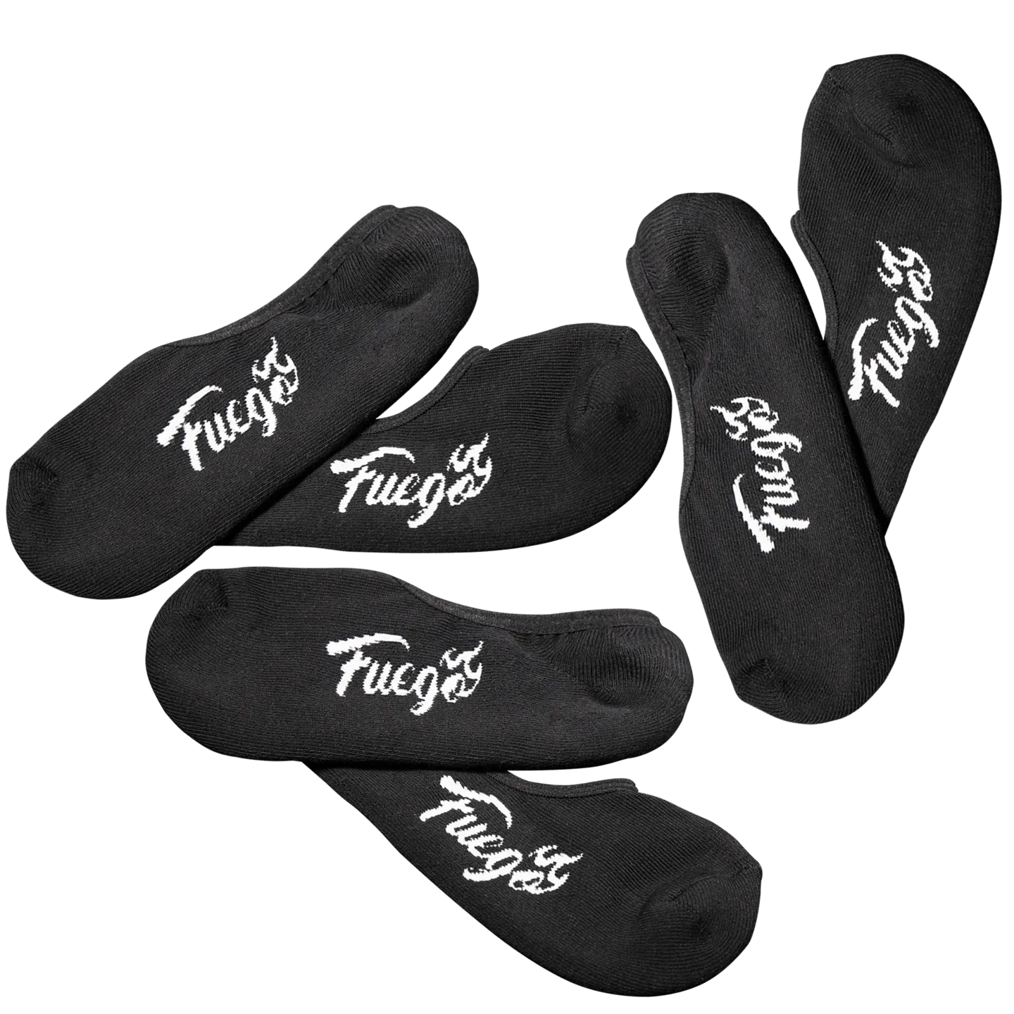 No-Show Socks | Black (3-pair)