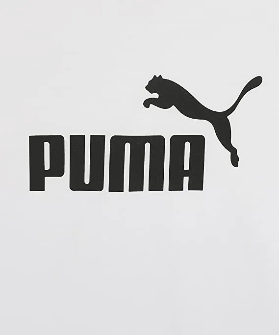 Puma ESS Logo boy's short sleeve t-shirt 586960 02 white