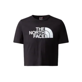 The North Face SS Crop Easy Tee girls' t-shirt NF0A83EUJK31 black