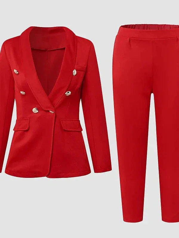 Elegant Women's Regular Fit Blazer for Work and Outdoor Events