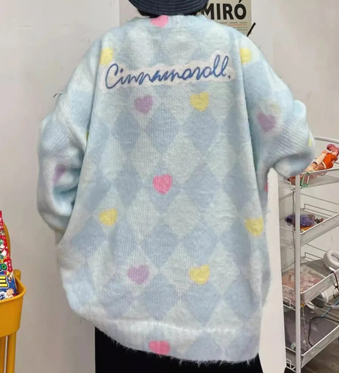 Lovely Anime Oversize Sweater Coat PN6461