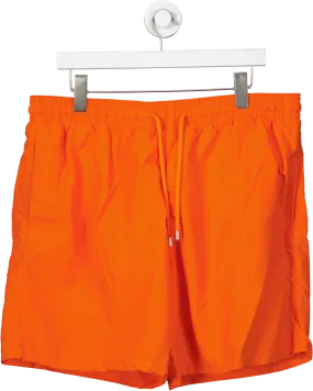 vilebrequin Solid Orange Swim Shorts With Dustbag UK XXXL