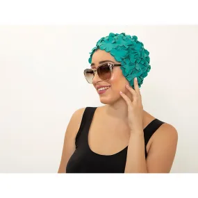 Vintage Emerald Swim Cap