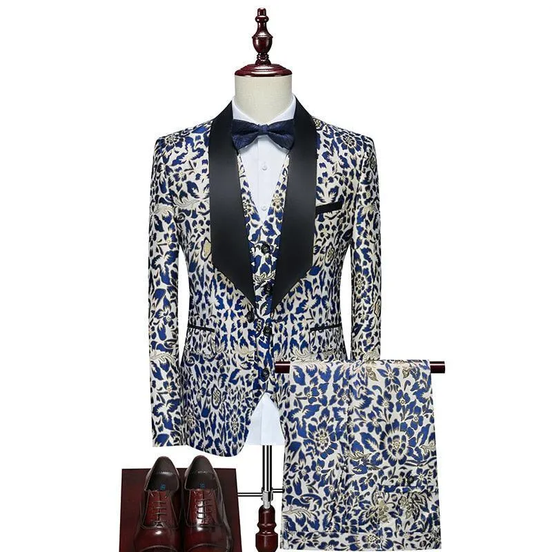 Giovanni Wild Three Piece Tuxedo Suit