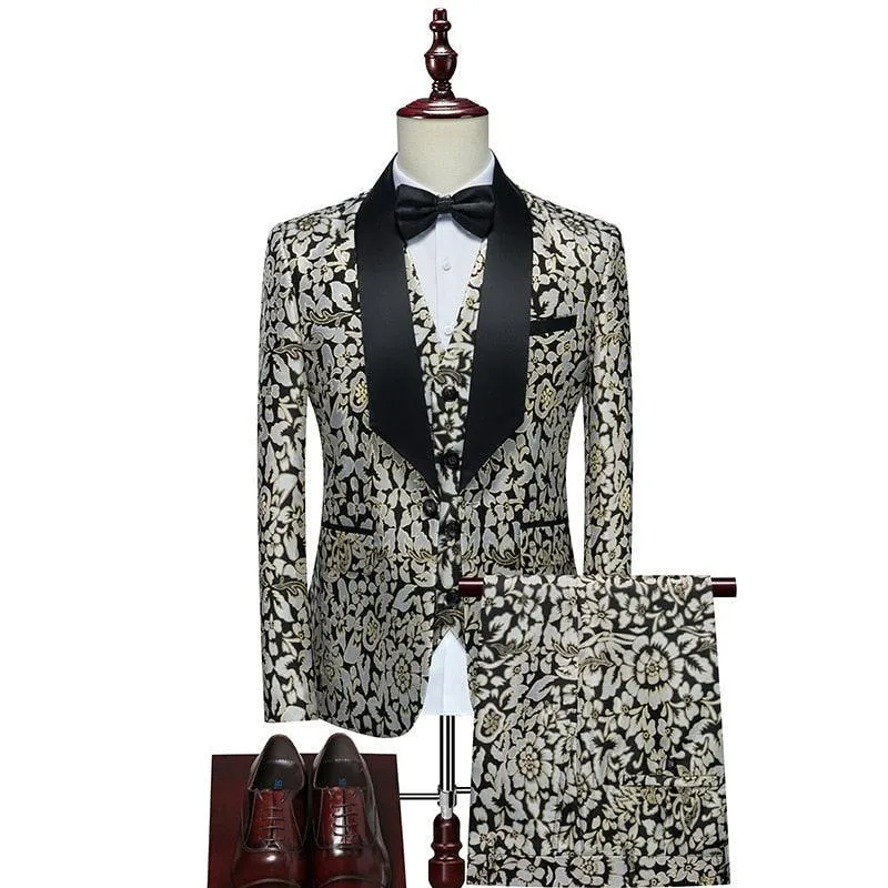 Giovanni Wild Three Piece Tuxedo Suit