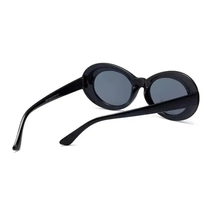 Vintage Cool: Kurt Cobain Retro Oval Sunglasses